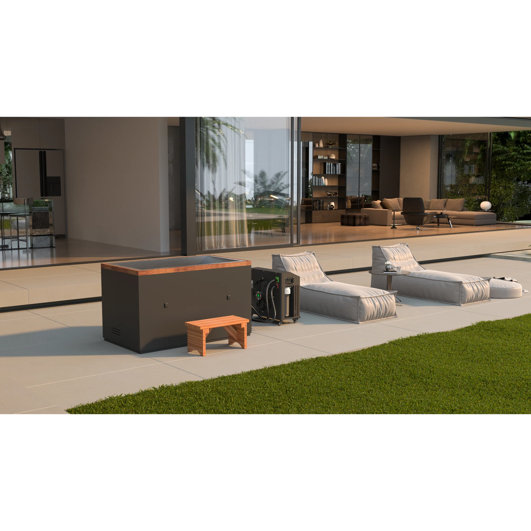 Dynamic Cold Therapy "CUBOID" 304 Stainless Steel Cold Plunge (Standard)