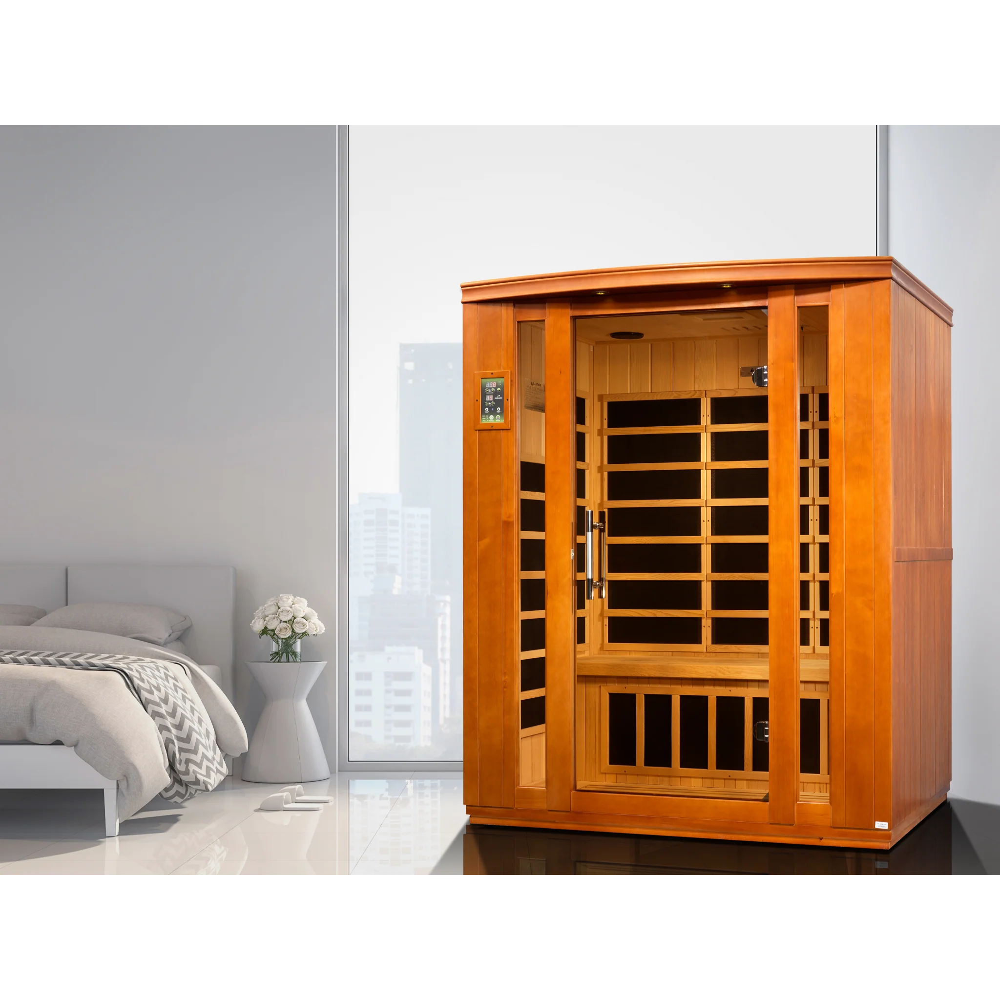 Dynamic Bellagio 3-Person Low EMF Far Infrared Sauna | DYN-6306-02