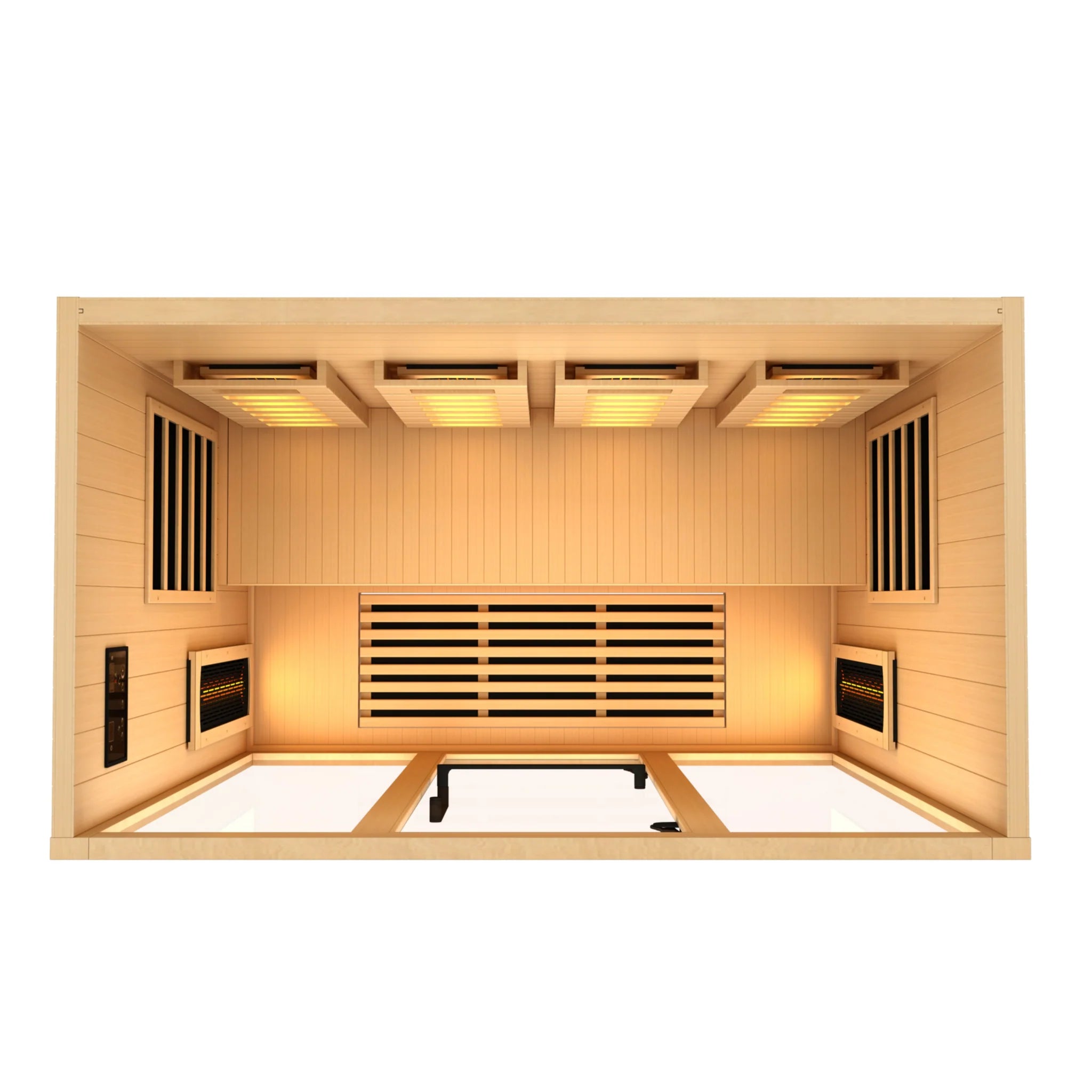 Golden Designs 2025 "Reserve Edition" 4-Person Full Spectrum with Himalayan Salt Bar | GDI-8040-03