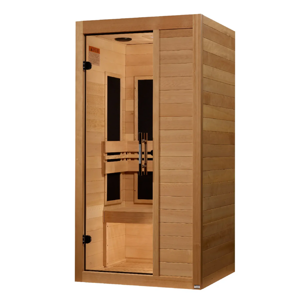 Maxxus S-Line 1-Person Low EMF Far Infrared Sauna | MX-S106-01